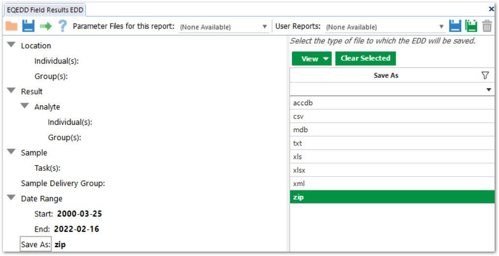 15099-pro-EDDexportreport-saveas