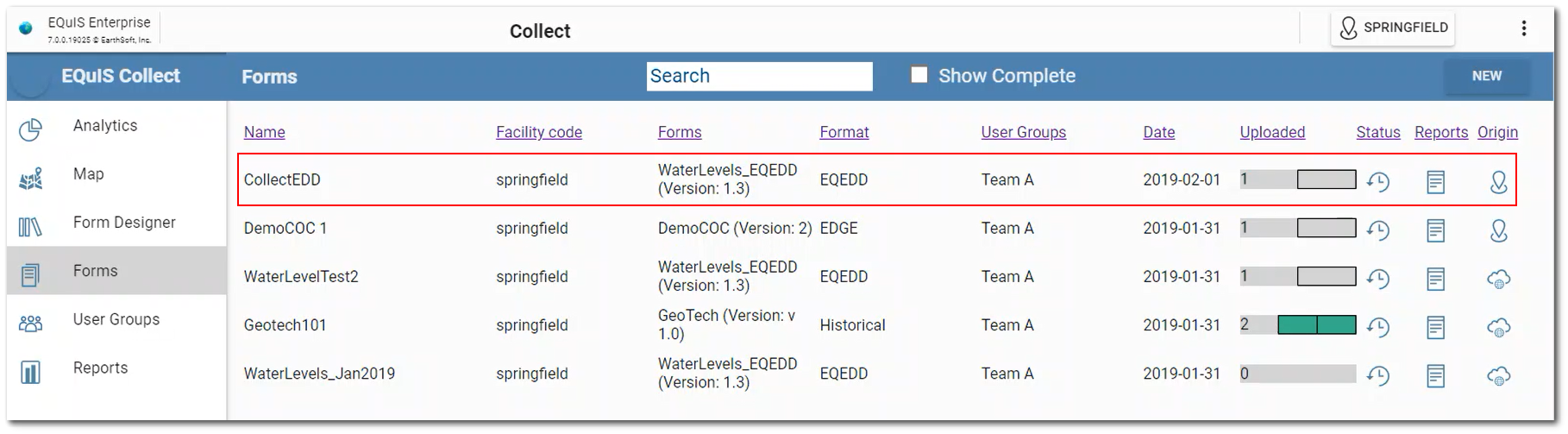 Col-Form-Remote EDP Status 7